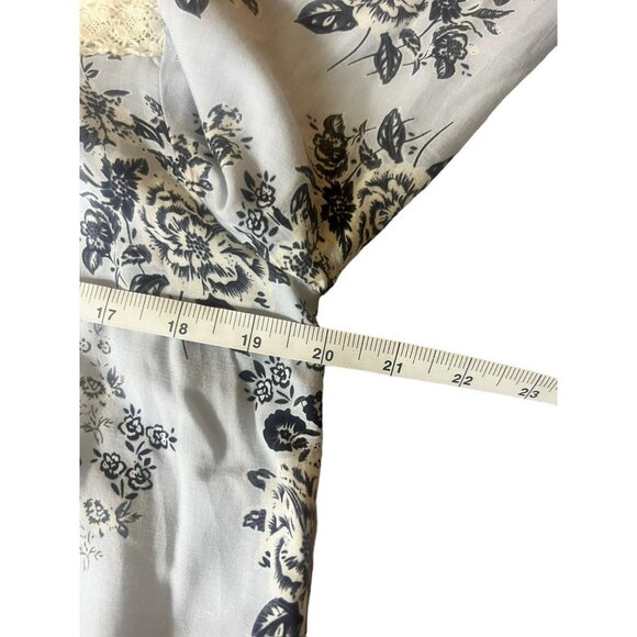 Kori America Women's Light Blue Floral Short Dress - Picture 4 of 7